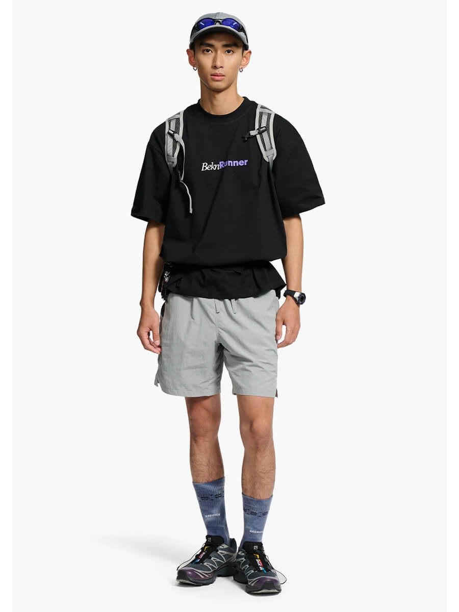 Contrast Trim Waterproof Essential Shorts - Image 3